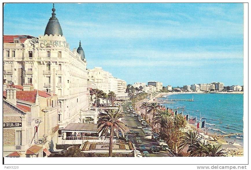 06.CANNES N° 158 : La Croisette Et Les Grands Hôtels/ CPA Couleurs NEUVE+++++ - Cannes