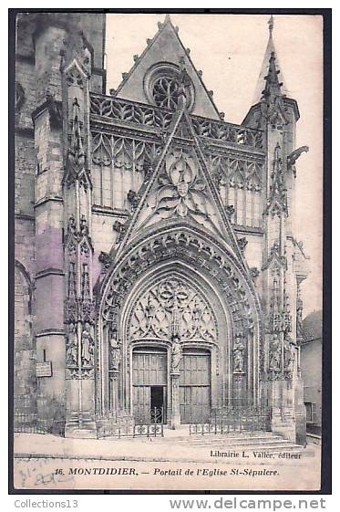 SOMME - Montdidier - Portail De L'église Saint Sépulcre - Montdidier