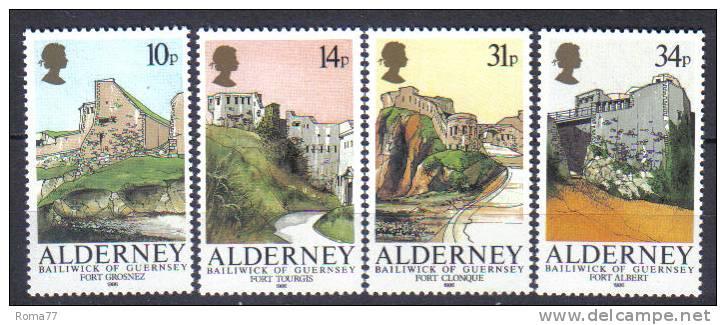 PFZ5 - ALDERNEY ,  Serie N. 28/31   *** - Alderney