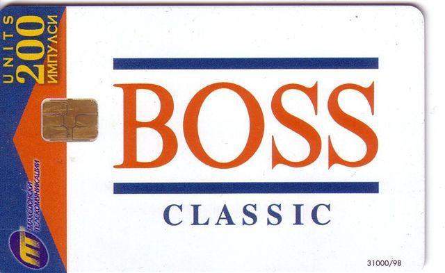 BOSS CIGARETTES  ( Macedonie - Only 31.000 Ex. ) Cigarette Cigarrillos Zigarette Sigarette Cigaros Sigaretten Zigaretten - Macédoine Du Nord