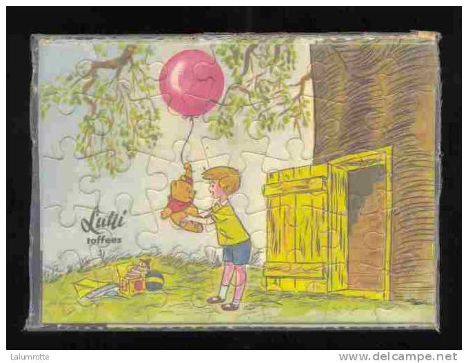 Jeux. 2. Bonbons Lutti Winnie L' Ourson. Neuf - Rompecabezas