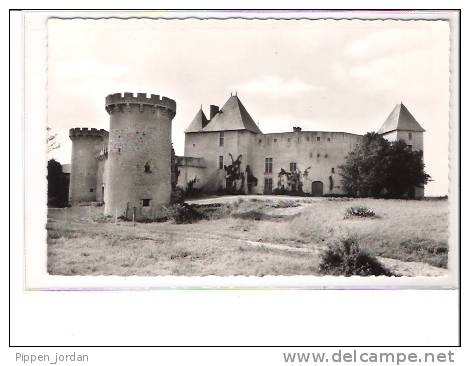 63 CHAPTUZAT * Chateau De La ROCHE-les-AIGUEPERSE * Belle Carte Neuve- Cachet Du Chateau - Aigueperse