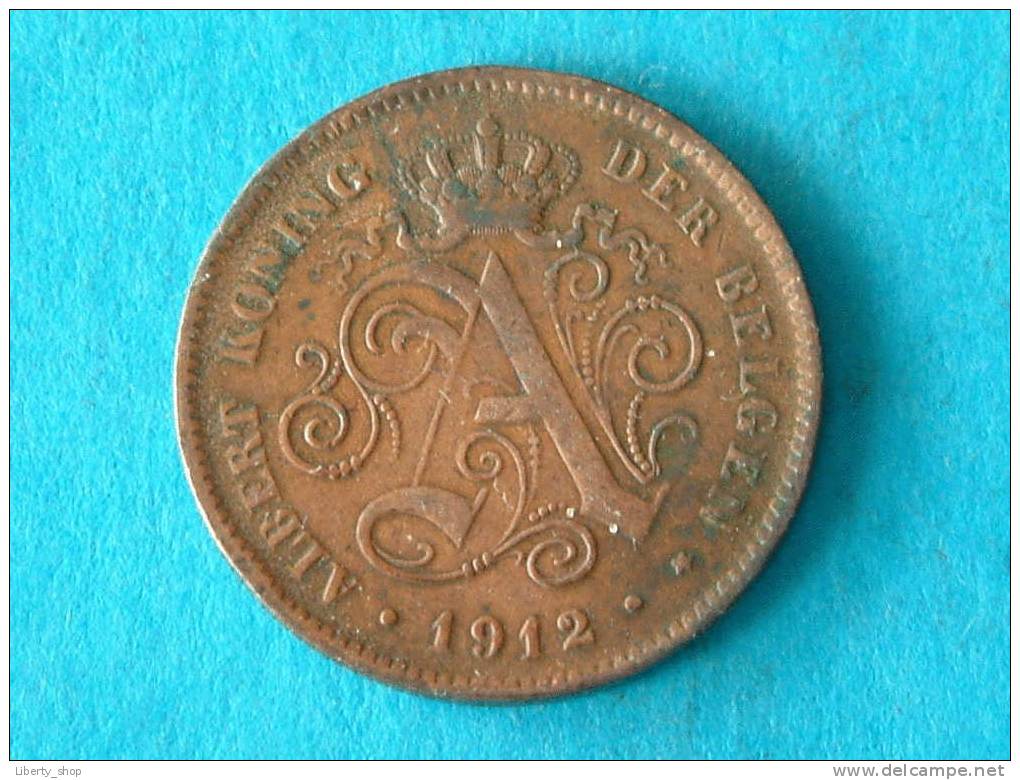 1912 VL - 2 CENTIEM ( 313 - Details Zie Foto ) ! - 2 Cents