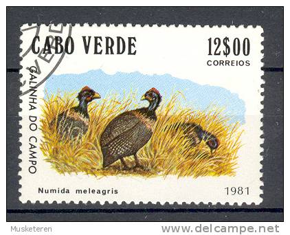 Cape Verde 1981 Mi. 448   12 E Birds Vögel Helmperlhuhn - Islas De Cabo Verde