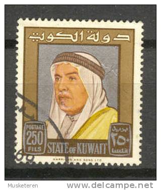 Kuwait 1964 Mi. 232   250 F Scheich Abdullah As-Salim Al Sabah - Koweït