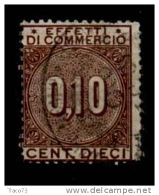 1891 - MARCHE DA BOLLO PER CAMBIALI - EFFETTI DI COMMERCIO  - Cent. 0,10 - Fiscaux