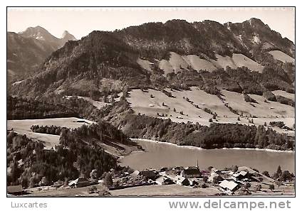 CRESUZ. LAC DE MONTSALVENS. - Crésuz