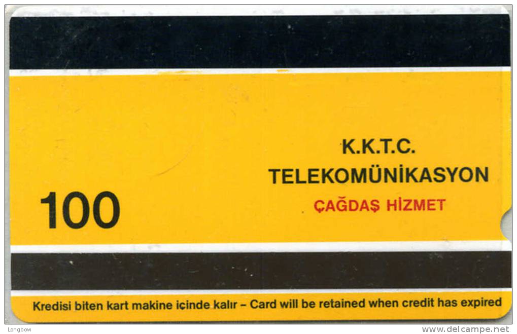 NORTH CYPRUS-K.K.T.C.-NCY-M-03-1992-100u-KYRENIA CASTLE - Zypern