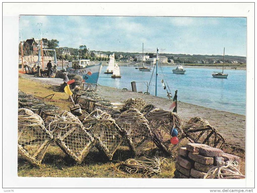 CARTERET - Le Port Vers Les Hôtels    - Casiers De Pêche - N°  334 - Carteret