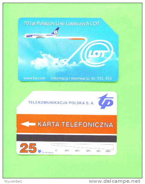 POLAND - Urmet Phonecard/LOT Airline - Polonia