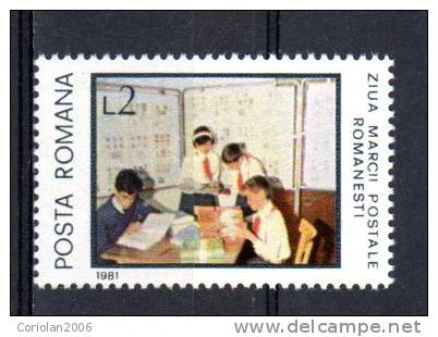 Romania 1981 / Stamp´s Day - Unused Stamps