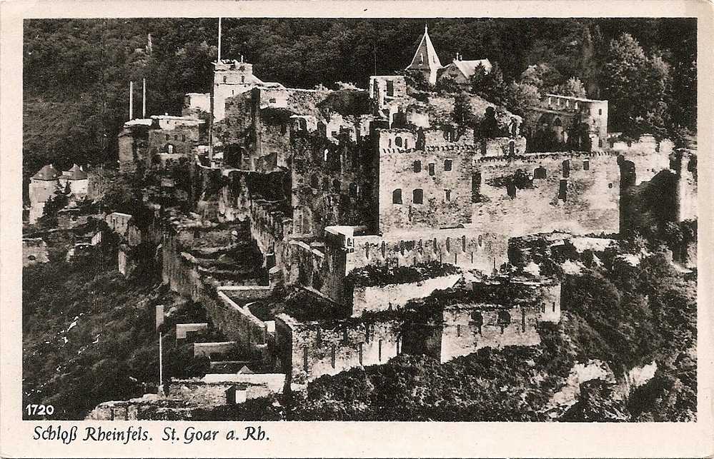 D - RP - Schloss Rheinfels - St Goar A. Rh. - Ed. Fritz Wagner 1954 - M 1360 / 1720 - (ungelaufen - Non Circulée) - St. Goar