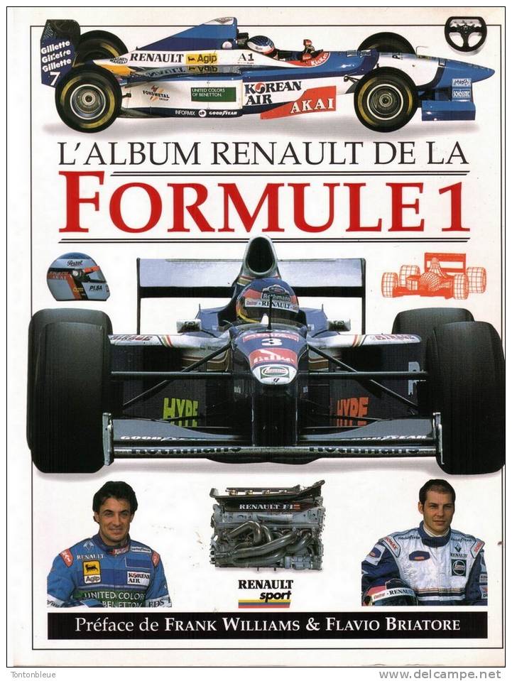 L'album Renault De La Formule 1 - 1997 - J.ALESI - J.VILLENEUVE - Voir Sommaire Sur Photo 2 - Auto