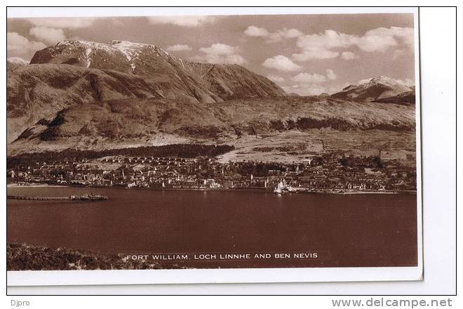 Fort William  Loch Linnhe And Ben Nevis - Inverness-shire