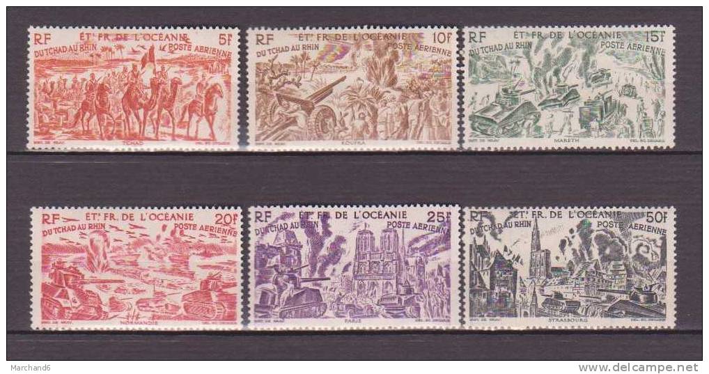 Océanie Du Tchad Au Rhin Poste Aérienne N°20/25**neuf - Unused Stamps