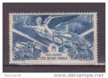 COLONIES.COTE DES SOMALIS.PA N°13.ANNIVERSAIRE DE LA VICTOIRE.*neuf Et Charniere Avec Gomme Absente état - Andere & Zonder Classificatie