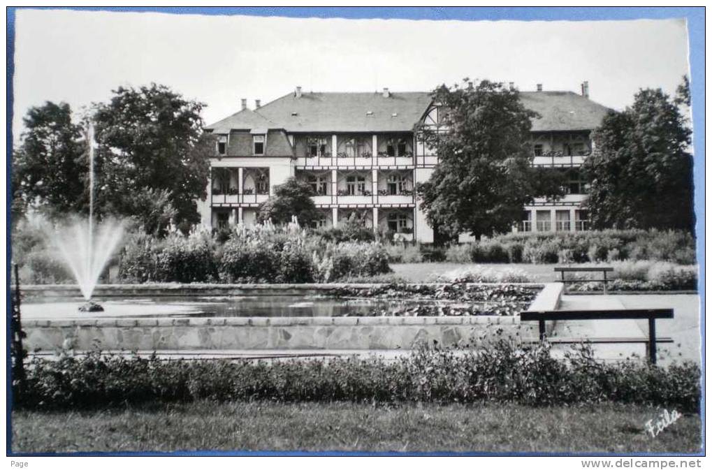 Windsheim, Solbad, Kurhaus Der Rummelsberger Anstalten, 1959, Frila-Karte - Bad Windsheim