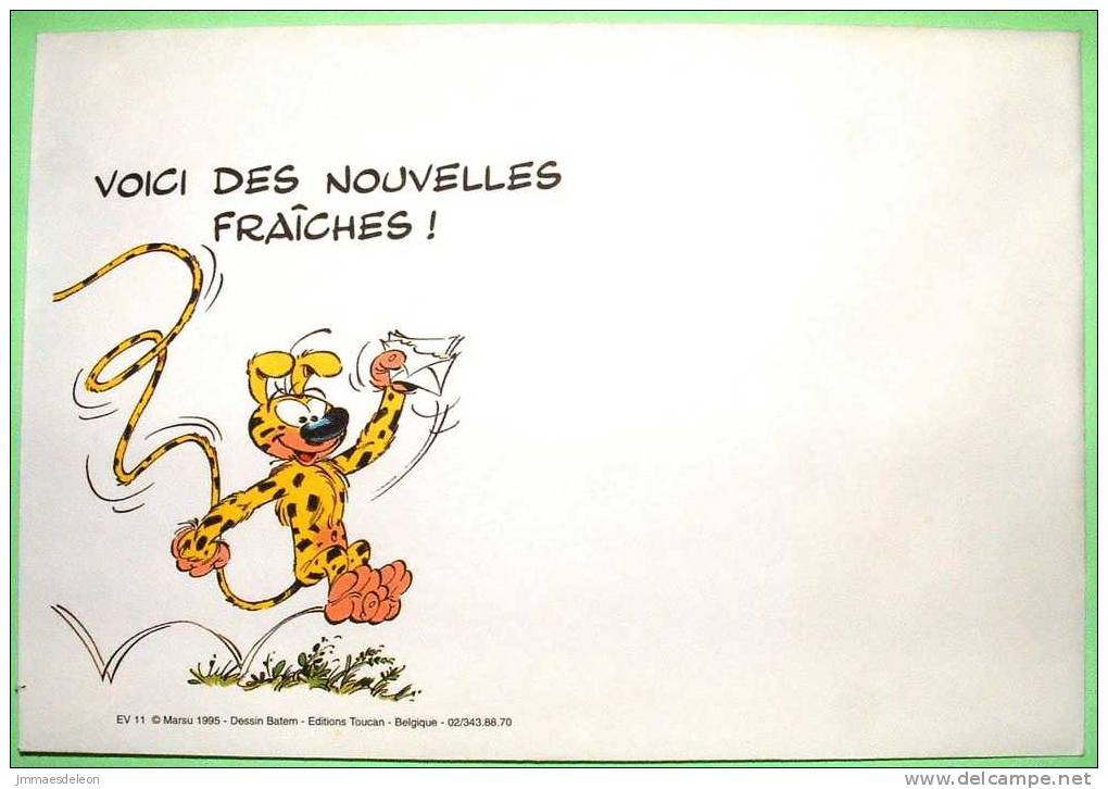 Belgium Enveloppe Marsupilami - Comics - Lettres & Documents