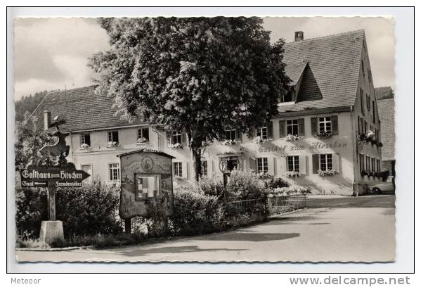 Glottertal Im Schwarzwald - Gasthof Und Pension Zum Hirschen - Glottertal