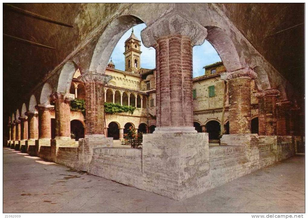 TOLENTINO - MACERATA - CHIOSTRO BASILICA SANTUARIO DI SAN NICOLA - Altri & Non Classificati