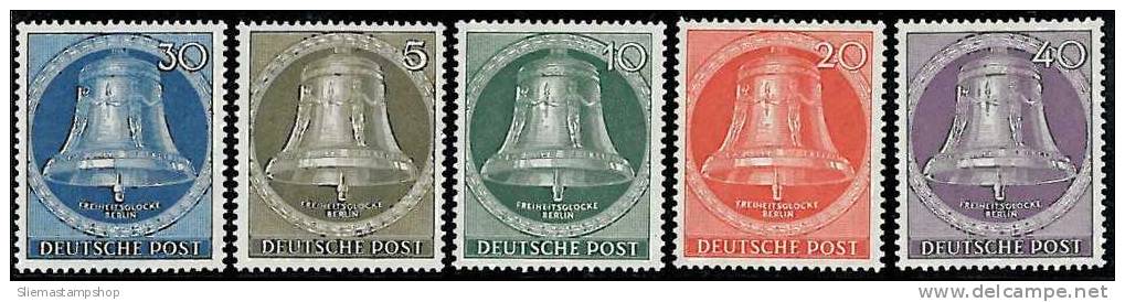 GERMANY BERLIN - 1953 FREEDOM BELL - V1367 - Unused Stamps