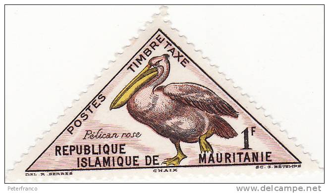 Mauritania - Pellicano - Pelikane