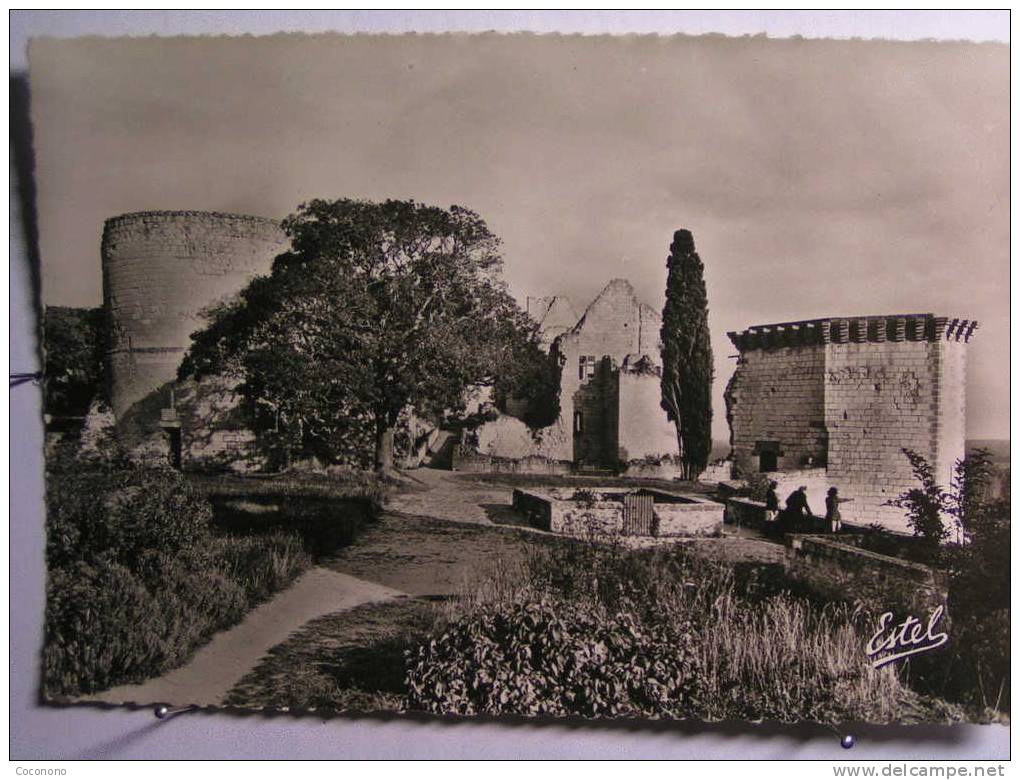 Le Chateau De Chinon - La Tour Du Coudray, Le Grand Logis Et La Tour De Boissy - Chinon