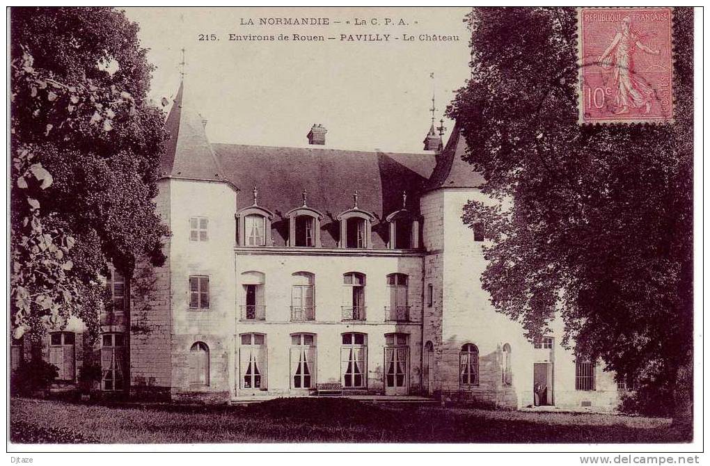 76  -  N°215 - Environs De Rouen - Pavilly - Le Château - Ed. ?  - 260 - Pavilly