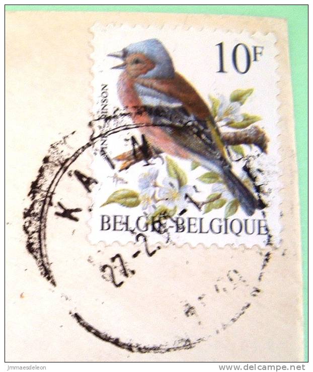 Belgium 1987 Cover Sent To Belgium - Bird - Lettres & Documents