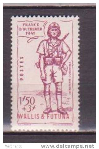WALLIS ET FUTUNA N°89 DEFENSE DE L EMPIRE *neuf Et Charniere - Unused Stamps