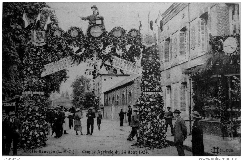 Comice Agricole Du 24 Aout 1924 - Lamotte Beuvron