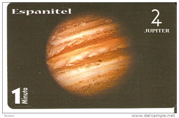 TARJETA DE ESPAÑA DE ESPANITEL DE JUPITER  NUEVA-MINT TIRADA 250 - Astronomie