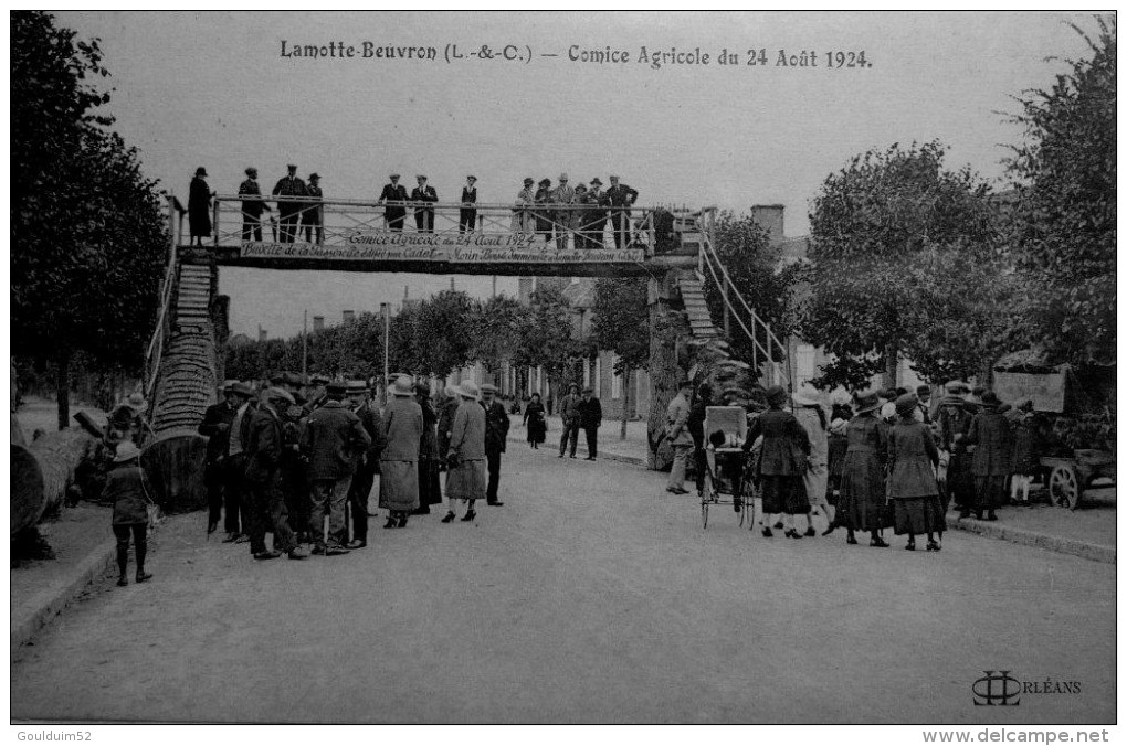 Comice Agricole Du 24 Aout 1924 - Lamotte Beuvron