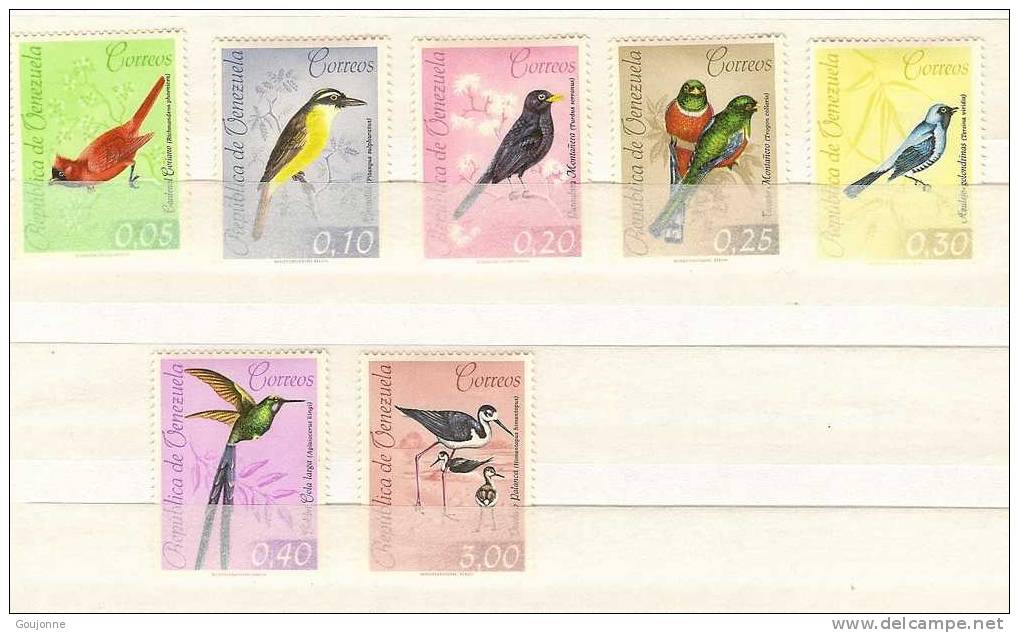 VENEZUELA     Oiseaux  660 666** - Segler & Kolibris