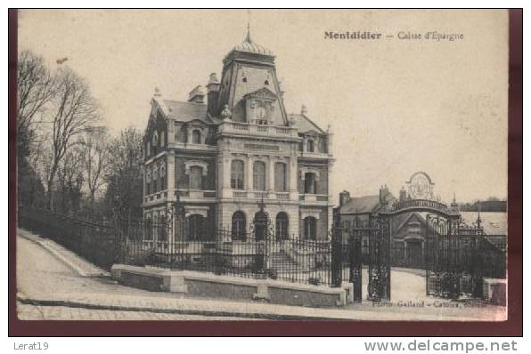 MONTDIDIER.....CAISSE D EPARGNE.. ....ECRITE..............‹ (•¿•)› - Montdidier