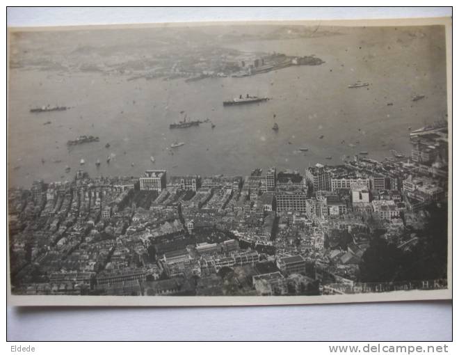 Real Photo  Hong Kong  View From The Peak - Chine (Hong Kong)