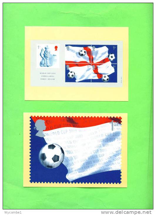 PHQ242 2002 World Cup - Set Of 6 Mint - Cartes PHQ