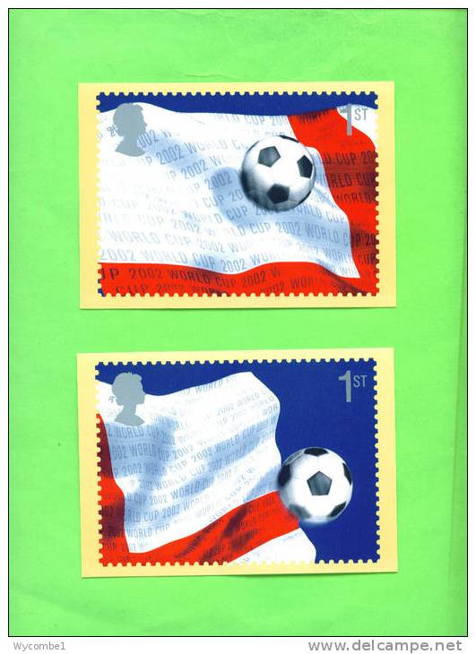 PHQ242 2002 World Cup - Set Of 6 Mint - Cartes PHQ