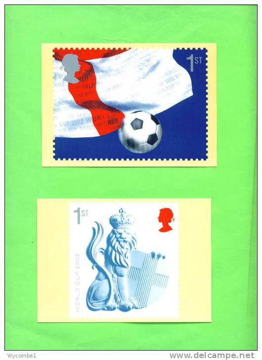 PHQ242 2002 World Cup - Set Of 6 Mint - Cartes PHQ