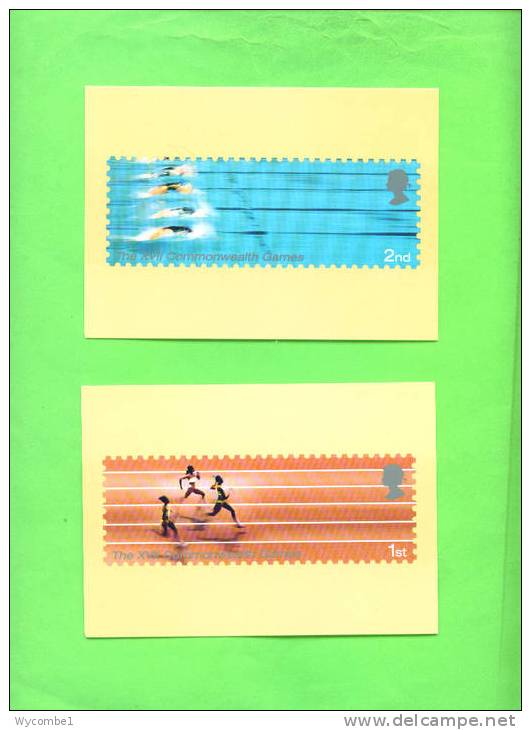 PHQ243 2002 Commonwealth Games - Set Of 5 Mint - Cartes PHQ