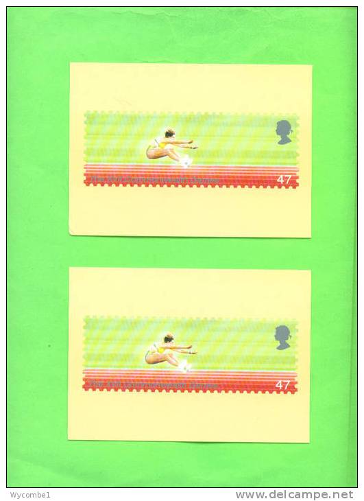 PHQ243 2002 Commonwealth Games - Set Of 5 Mint - Cartes PHQ