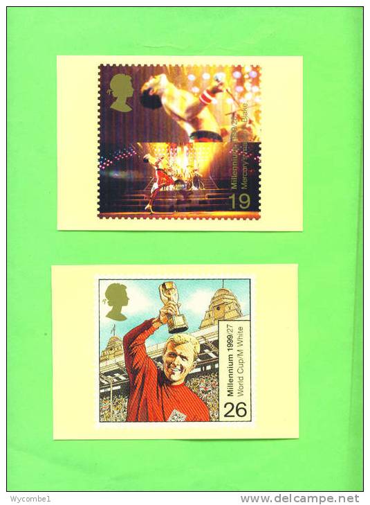 PHQ208 1999 The Entertainers Tale - Set Of 4 Mint - PHQ Karten