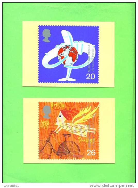 PHQ204 1999 The Travellers Tale - Set Of 4 Mint - Cartes PHQ