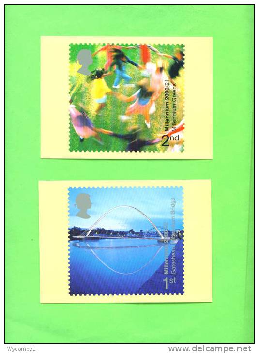 PHQ220 2000 People And Place - Set Of 4 Mint - PHQ Karten