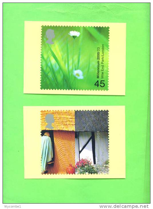 PHQ220 2000 People And Place - Set Of 4 Mint - PHQ Karten