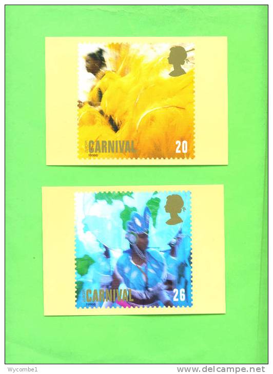 PHQ200 1998 Festivals - Set Of 4 Mint - Cartes PHQ