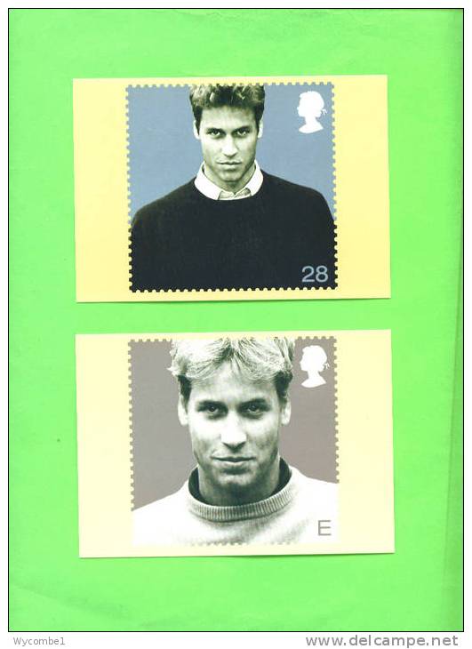 PHQ254 2003 Prince William - Set Of 4 Mint - Tarjetas PHQ