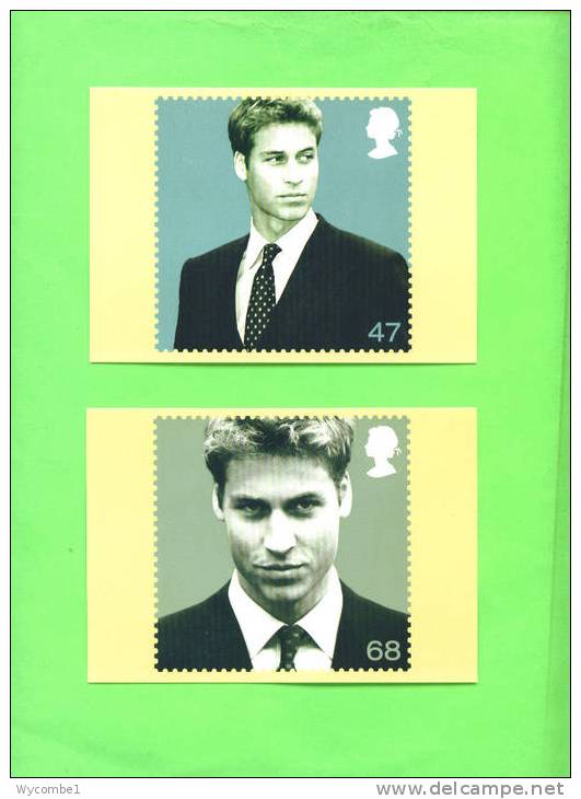 PHQ254 2003 Prince William - Set Of 4 Mint - Tarjetas PHQ