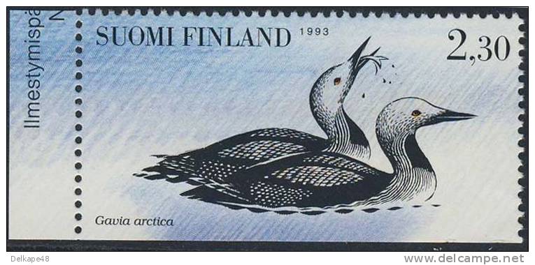 Finland Suomi 1993 Mi 1224 ** Gavia Arctica : Black-throated Diver / Plongeon Arctique/ Prachttaucher/ Parelduiker - Autres & Non Classés