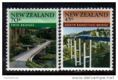 NEW ZEALAND  Scott #  824-7**  VF MINT NH - Unused Stamps